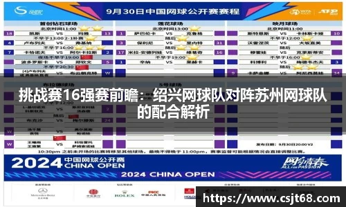 挑战赛16强赛前瞻：绍兴网球队对阵苏州网球队的配合解析